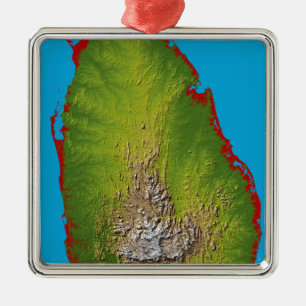 Sri Lanka Metalen Ornament