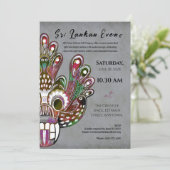 Sri Lanka Modern Cultureel ontwerp Kaart (Staand voorkant)