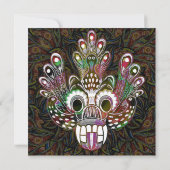 Sri Lanka Modern Cultureel ontwerp Save The Date (Achterkant)