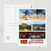 Sri Lanka - Mozaïek - Briefkaart (Voorkant / Achterkant)