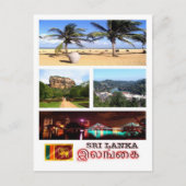 Sri Lanka - Mozaïek - Briefkaart (Voorkant)