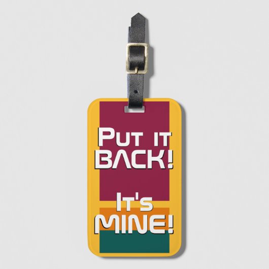 Sri Lanka National Flag Funny Patriotic Bagagelabel (Voorkant (verticaal))