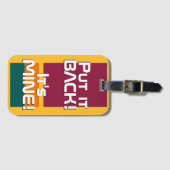 Sri Lanka National Flag Funny Patriotic Bagagelabel (Voorkant (horizontaal))