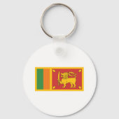 Sri Lanka National Flag Lion Symbol Sleutelhanger (Voorkant)