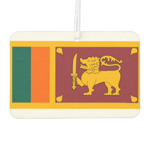 Sri Lanka Nationale Wereldvlag Luchtverfrisser