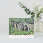 Sri Lanka Nine Arches Bridge uitzicht briefkaart (Staand voorkant)