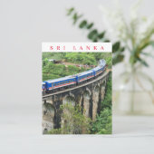 Sri Lanka Nine Arches Bridge uitzicht briefkaart (Staand voorkant)
