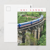 Sri Lanka Nine Arches Bridge uitzicht briefkaart (Voorkant / Achterkant)