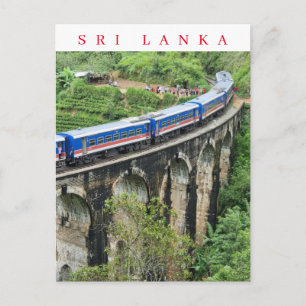 Sri Lanka Nine Arches Bridge uitzicht briefkaart