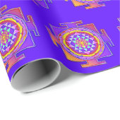 Sri Lanka - Ontwerp van het hindoeïstische symbool Cadeaupapier (Rol Hoek)