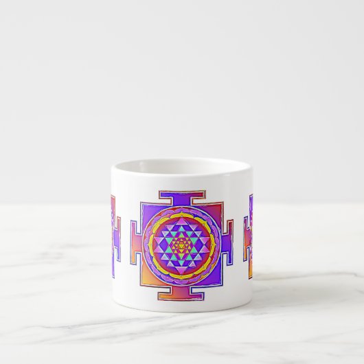 Sri Lanka - Ontwerp van het hindoeïstische symbool Espresso Kop (Voorkant)