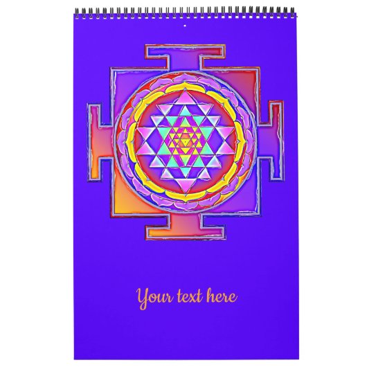 Sri Lanka - Ontwerp van het hindoeïstische symbool Kalender (Hoes)
