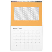 Sri Lanka - Ontwerp van het hindoeïstische symbool Kalender (Feb 2027)