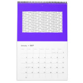 Sri Lanka - Ontwerp van het hindoeïstische symbool Kalender (Jan 2027)