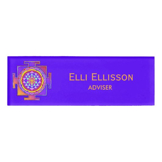 Sri Lanka - Ontwerp van het hindoeïstische symbool Naambadge (Voorkant)