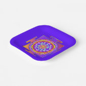 Sri Lanka - Ontwerp van het hindoeïstische symbool Papieren Bordje (Gebogen)