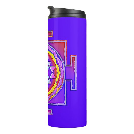 Sri Lanka - Ontwerp van het hindoeïstische symbool Thermosbeker (Geroteerd rechts)