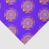 Sri Lanka - Ontwerp van het hindoeïstische symbool Tissuepapier (Detail)