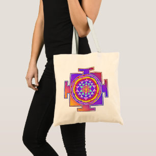 Sri Lanka - Ontwerp van het hindoeïstische symbool Tote Bag
