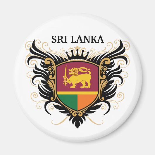 Sri Lanka [personaliseren] Magneet (Voorkant)