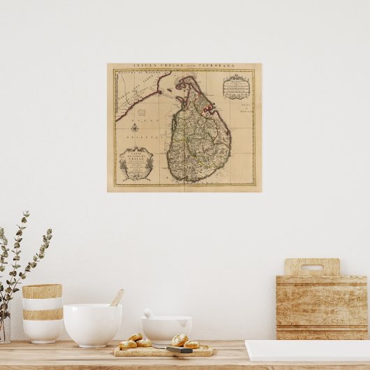 Sri Lanka Poster (Keuken)