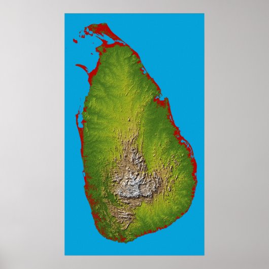 Sri Lanka Poster (Voorkant)