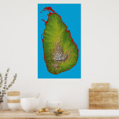 Sri Lanka Poster (Keuken)