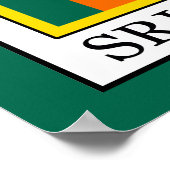 Sri Lanka Poster (Hoek)