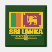 Sri Lanka Pride Magneet (Voorkant)