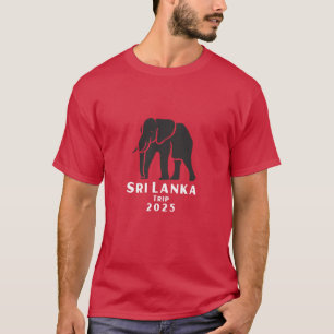 Sri Lanka reis 2025 T-shirt