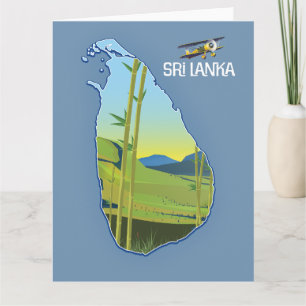 Sri Lanka reiskaart Kaart