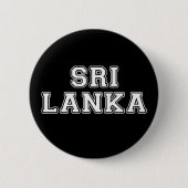 Sri Lanka Ronde Button 5,7 Cm (Voorkant)