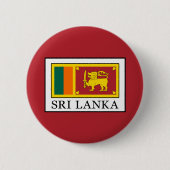 Sri Lanka Ronde Button 5,7 Cm (Voorkant)