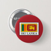 Sri Lanka Ronde Button 5,7 Cm (Voorkant /achterkant)