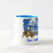 Sri Lanka Scenary Cup 1 Tweekleurige Koffiemok (Center)