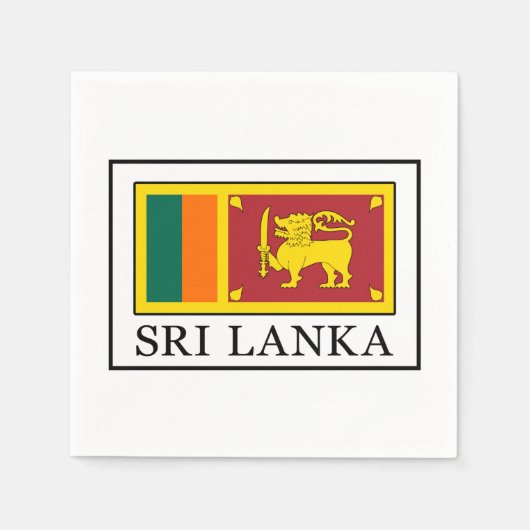 Sri Lanka Servet (Voorkant)
