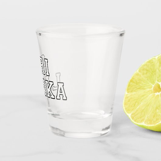 Sri Lanka Shot Glas (Rechts)