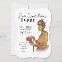 Sri Lanka Sigiri Schilderijen Kaart