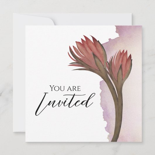 Sri Lanka Sigiri Schilderijen Save The Date (Achterkant)