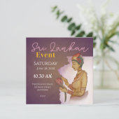 Sri Lanka Sigiri Schilderijen Save The Date (Staand voorkant)