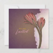 Sri Lanka Sigiri Schilderijen Save The Date (Achterkant)