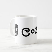 Sri Lanka (Sinhala) Koffiemok (Voorkant links)