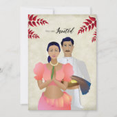 Sri Lanka Sinhala Nieuwjaar Kaart (Voorkant)