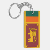Sri Lanka Sleutelhanger (Voorkant Links)