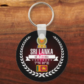 Sri Lanka Sleutelhanger (Voorkant)