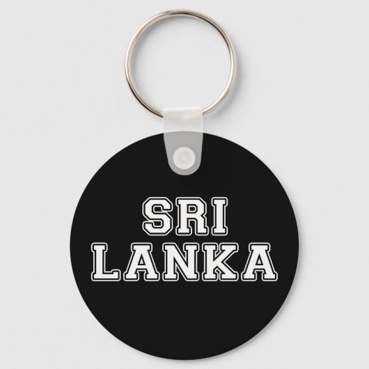 Sri Lanka Sleutelhanger (Voorkant)