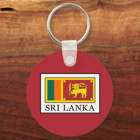 Sri Lanka Sleutelhanger (Voorkant)