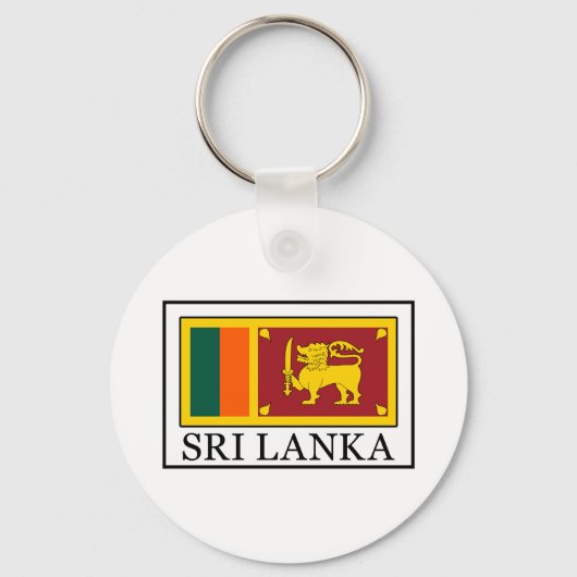 Sri Lanka Sleutelhanger (Voorkant)