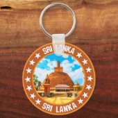 Sri Lanka Sleutelhanger (Voorkant)