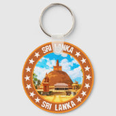 Sri Lanka Sleutelhanger (Achterkant)